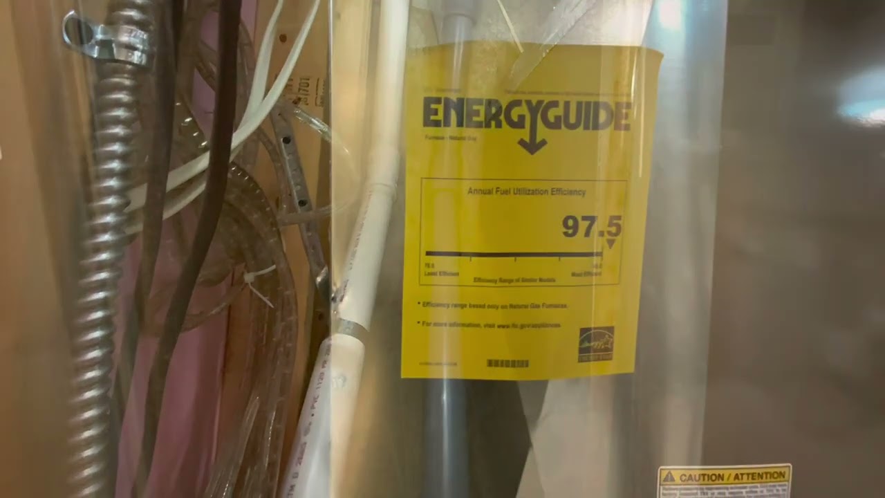 High Efficient 97.5% Natural Gas York Affinity Furnace & Air Conditioning Installation Billerica MA